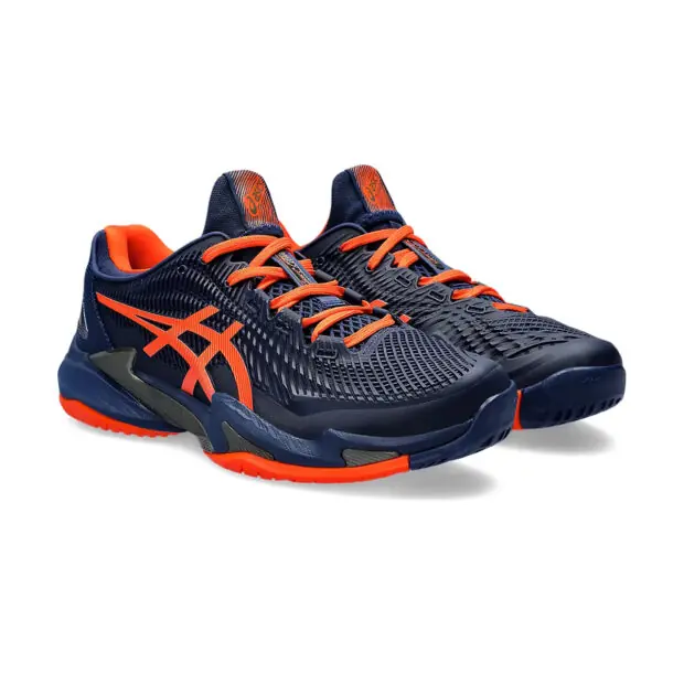 Asics Court FF3 Novak Tennis Shoes (Blue Expanse/Koi) - God of Sports