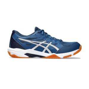Asics Gel Rocket 11 Badminton Shoes (Mako Blue/Pure Silver)
