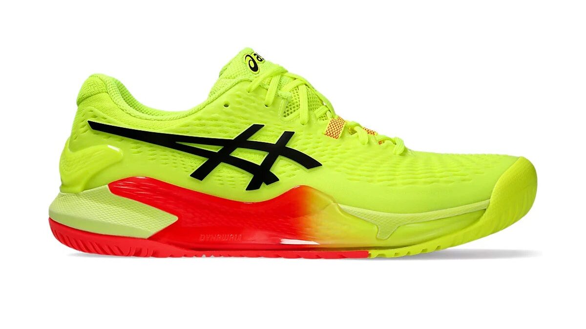 Buy ASICS GEL-Resolution Court Shoes (Paris/Safety Yellow