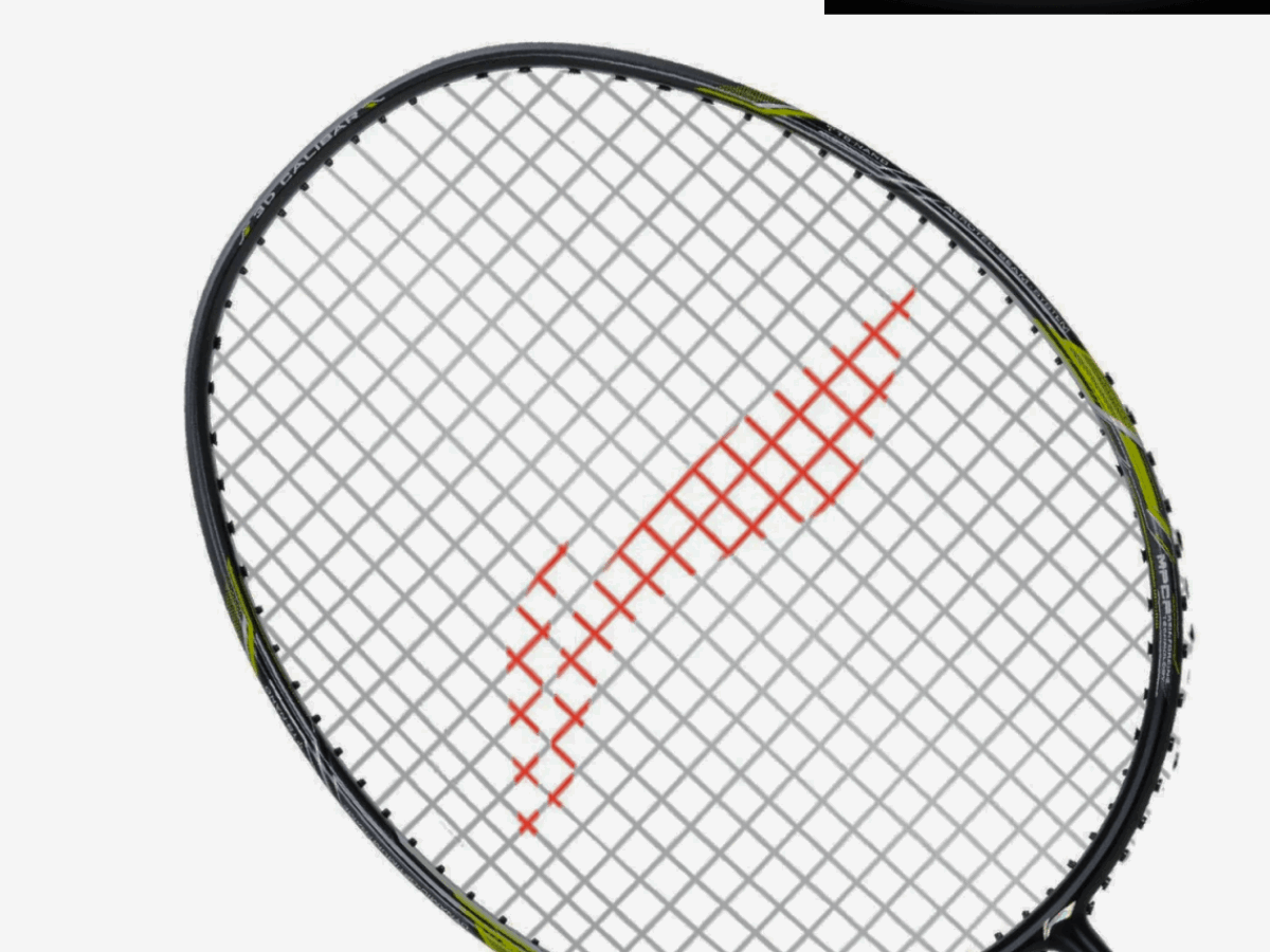 Li-Ning 3D CALIBAR X Combat (Black/Lime) Badminton Racket