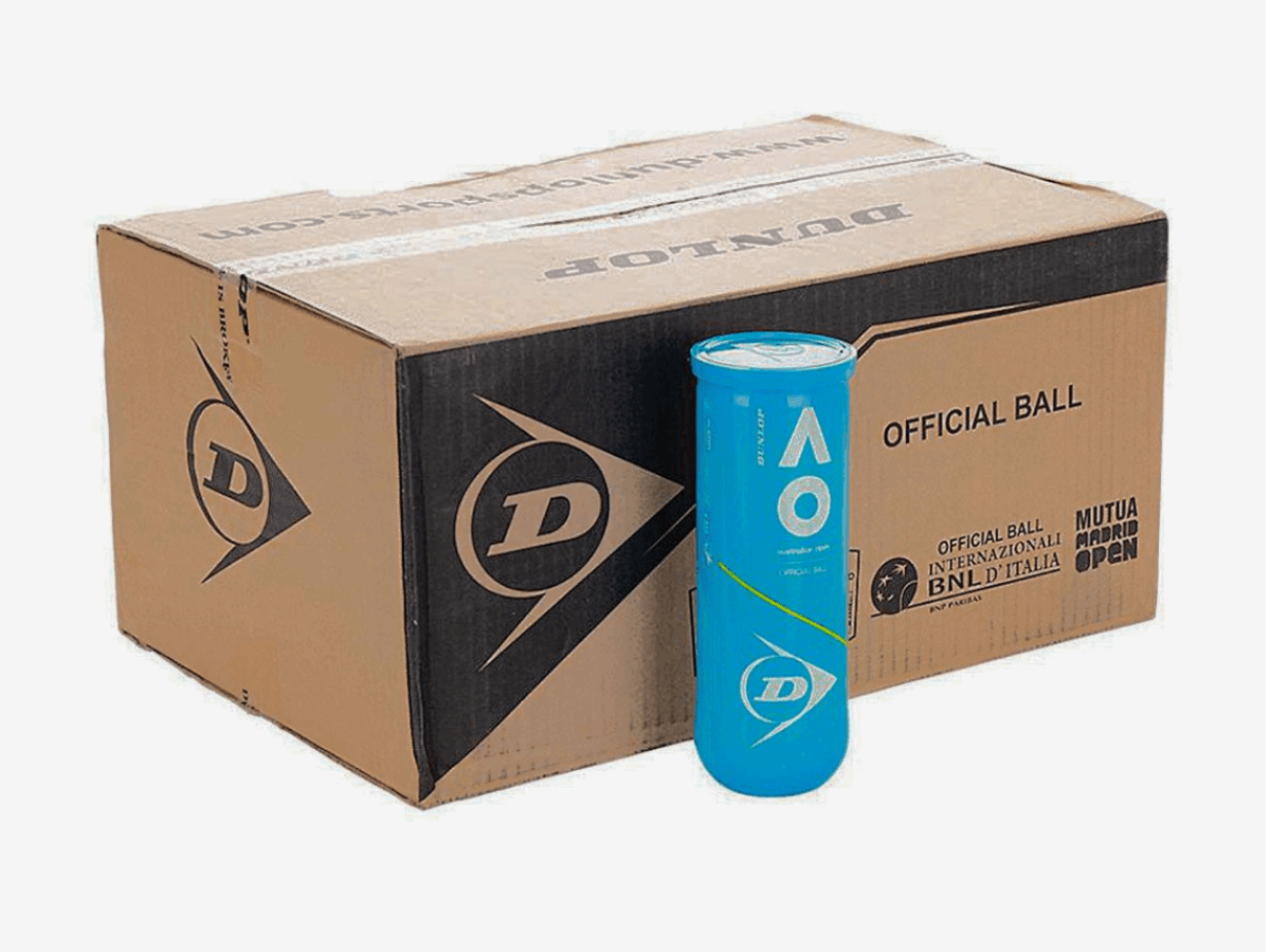 Shop Dunlop AO Tennis Balls Dozen (72 Balls) Online at Best Price