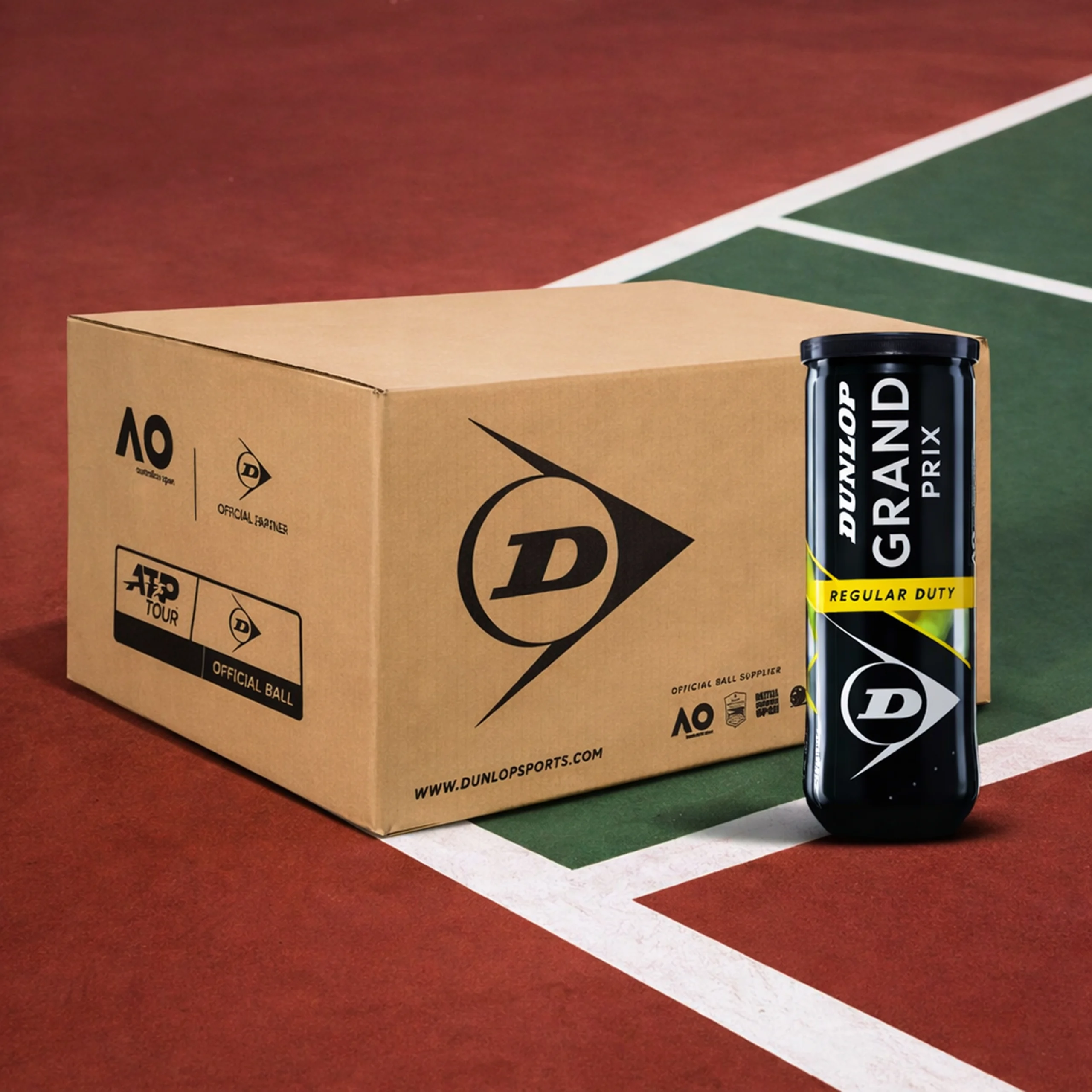 Dunlop Grand Prix Tennis Balls (72 Balls)
