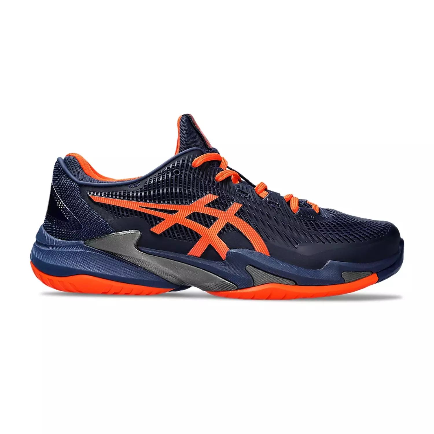 Shop Asics Court FF3 Tennis Shoes (Blue Expanse/Koi)