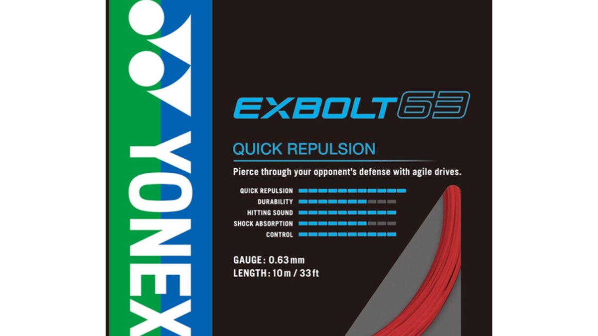 Yonex Exbolt 63 Badminton String - God of Sports