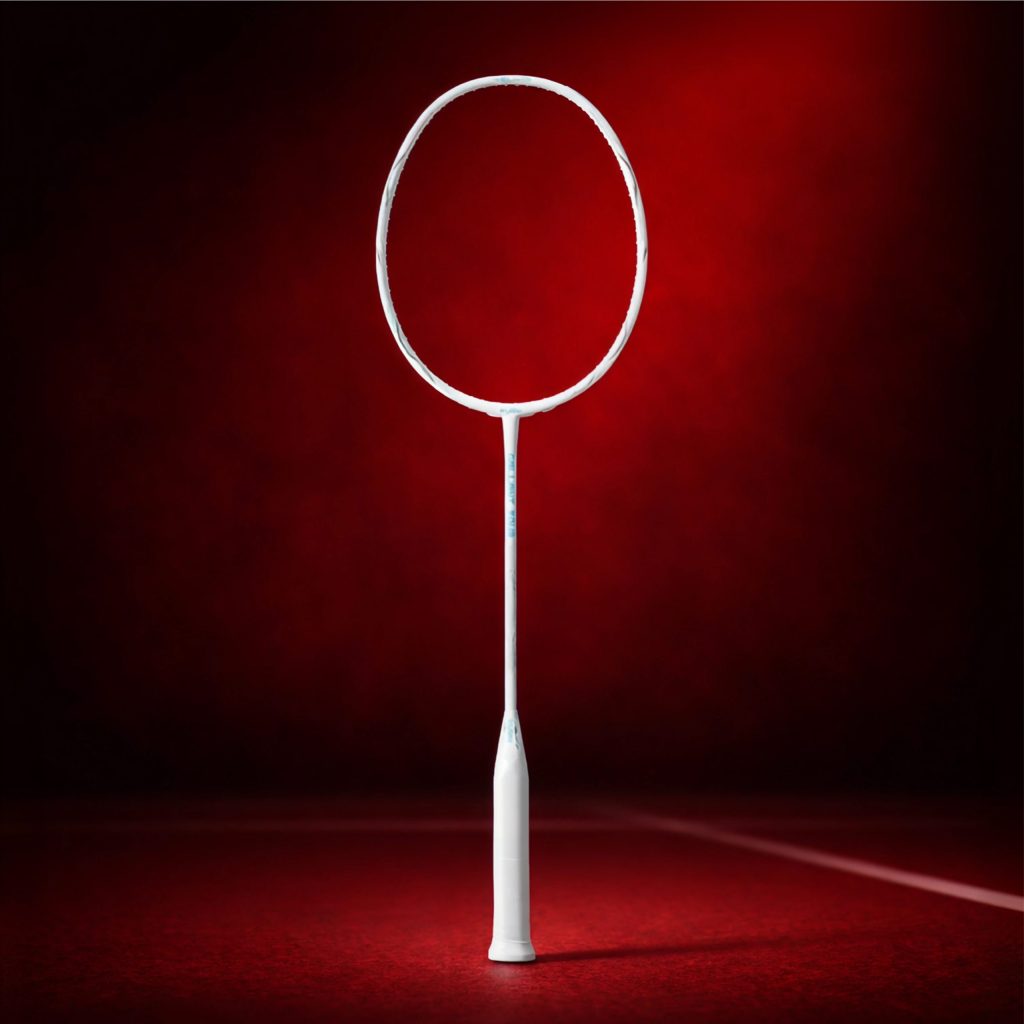 Polybat Rackets Maxbolt Gallant Tour Badminton Racket (White)