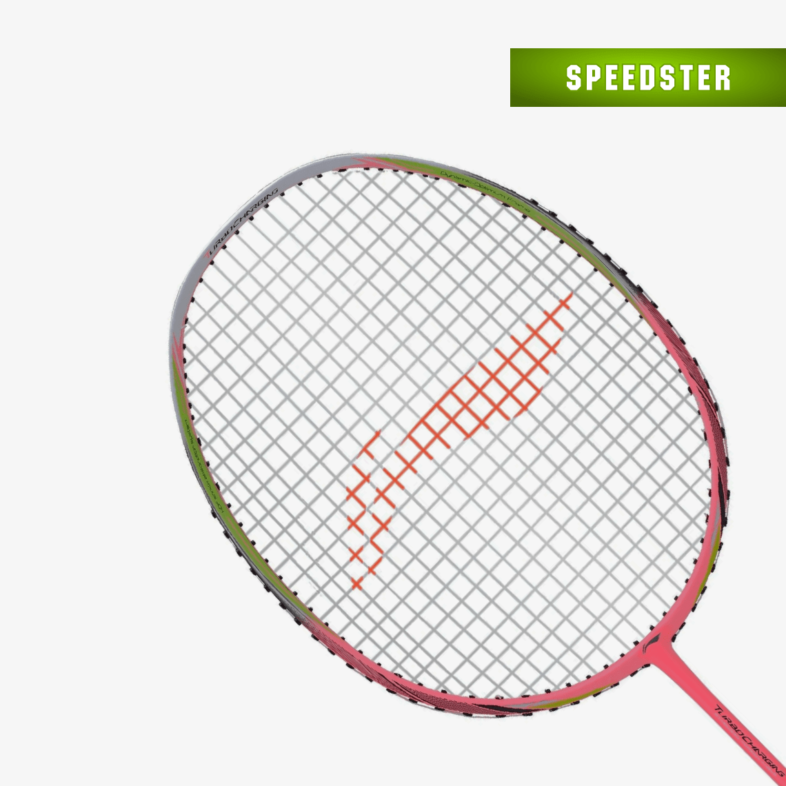 LI-NING ターボチャージング70I(TURBO CHARGING 70I) Shop Li-Ning Turbo Charging 70 Instinct Badminton Racket (Pink)