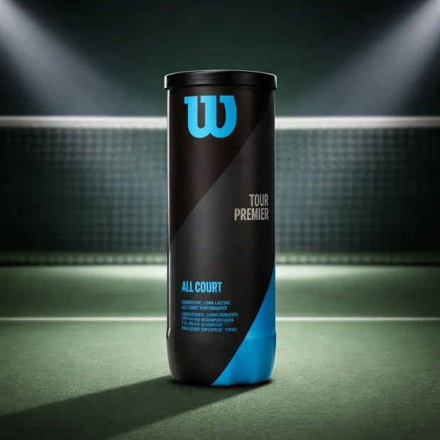 Wilson Tour Premier Tennis Ball Can (3 Balls)