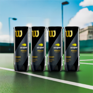 Wilson US Open Tennis Ball Cans (12 Balls)