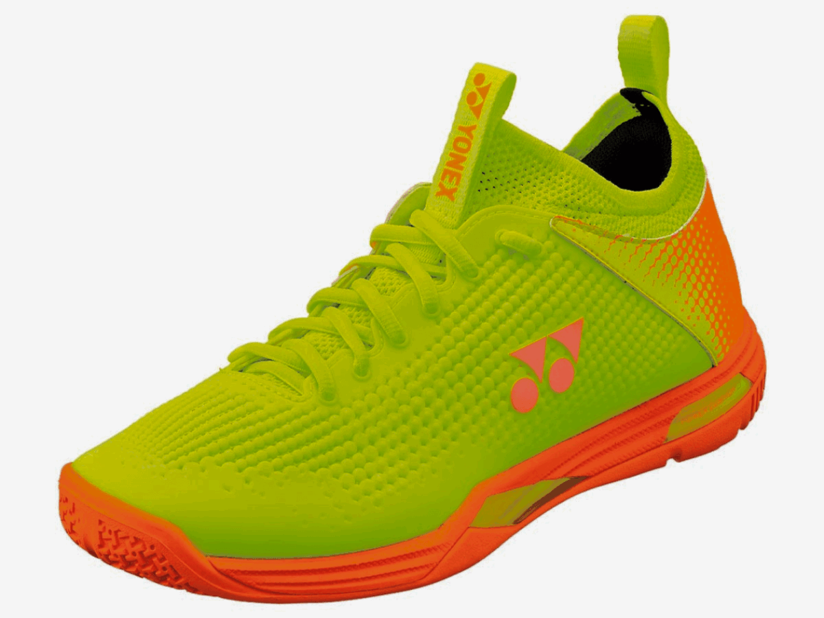 Shop YONEX Eclipsion Z2 Wide (Acid Yellow) Badminton Shoes