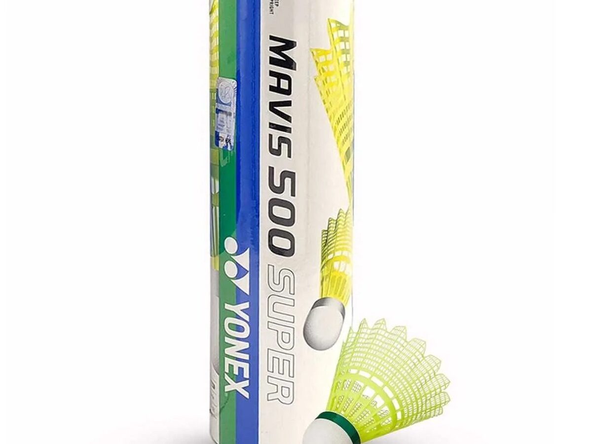 げんYONEX MAVIS 500 ナイロンシャトル 横風に強く安定した飛行のアウトドア専用ナイロンシャトル