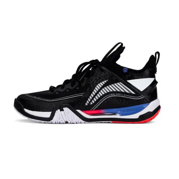 Shop Li-Ning Saga II Pro Badminton Shoes (Black/White) at Best Price