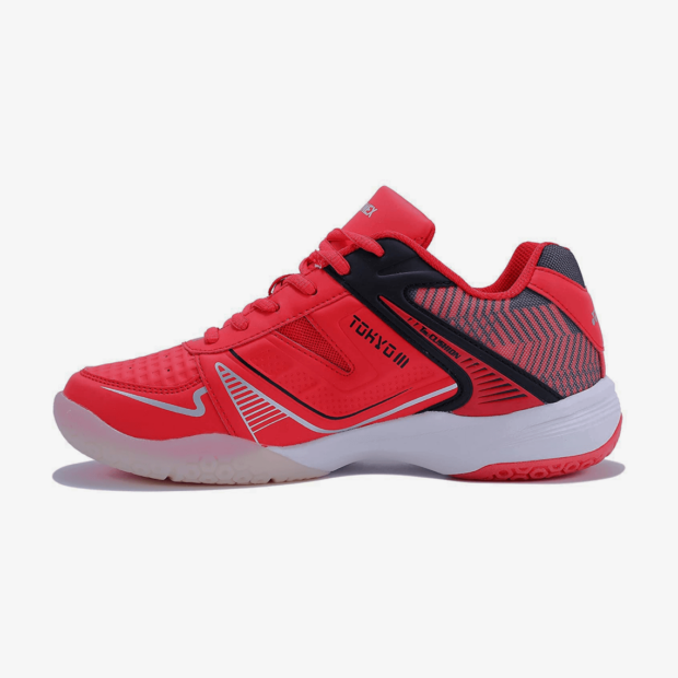Shop YONEX Tokyo 3 Badminton Shoes for Men (Red/White)