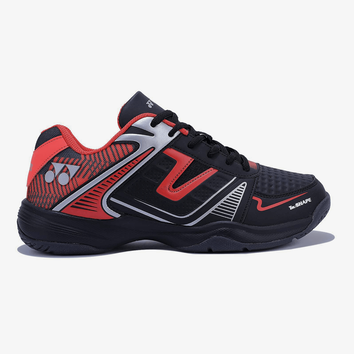 Shop YONEX Tokyo 3 Badminton Shoes for Men (Black/Red)