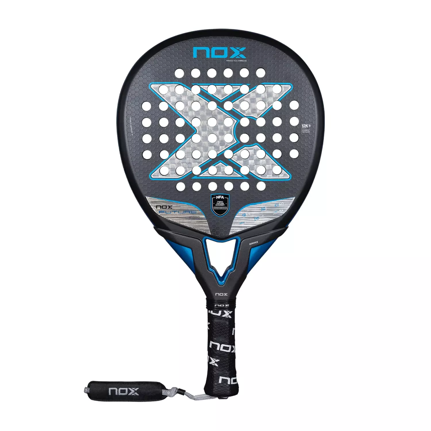 NOX Future Hybrid 12K Padel Racquet