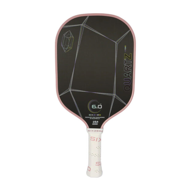 Six Zero Quartz Pickleball Paddle (15mm) - Rose