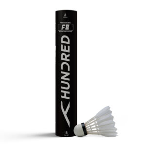 Hundred F8 Feather Badminton Shuttlecock