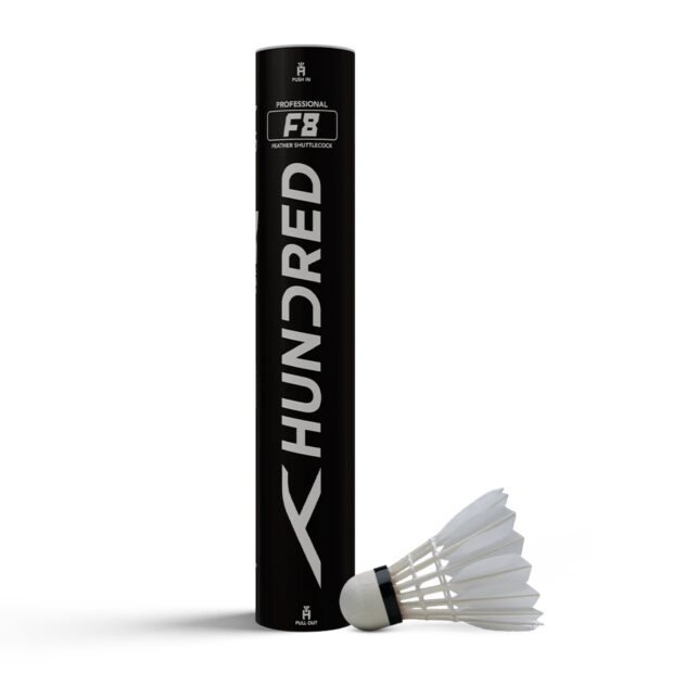 Hundred F8 Feather Badminton Shuttlecock