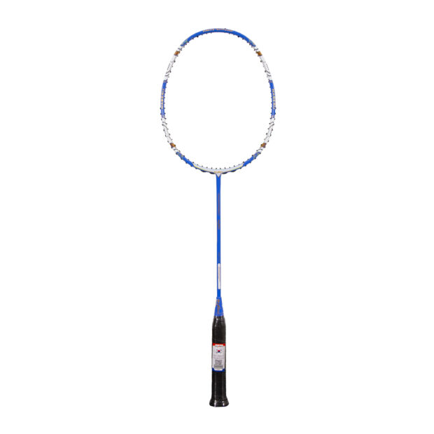 Maxbolt Thunderbolt Badminton Racket (White/Blue)