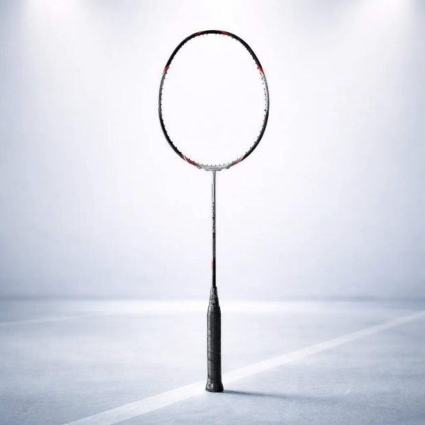 Maxbolt Woven Tech 90 Badminton Racket (White)