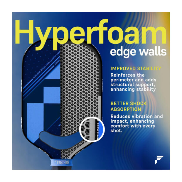 FirstEdge Aero Fusion T700 Pickleball Paddle