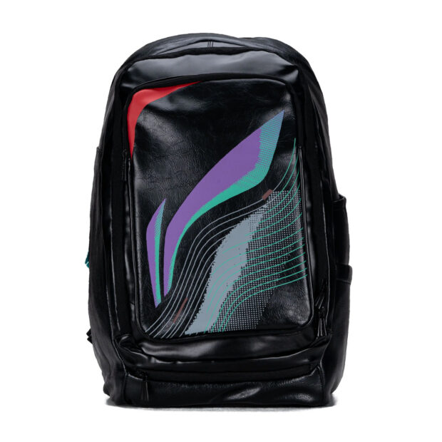 Li-Ning Velocity Backpack (Black)- (with Shoe Compartment)
