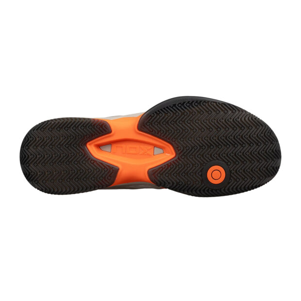 NOX AT10 Limited Edition Padel Shoes (Grey/Orange)