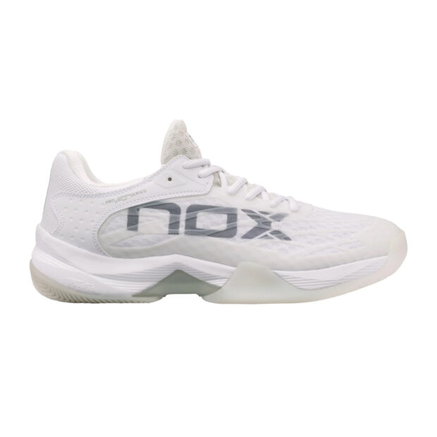 NOX AT10 Limited Edition Padel Shoes (White/Grey)