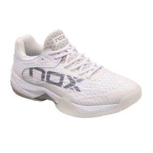 NOX AT10 Limited Edition Padel Shoes (White/Grey)