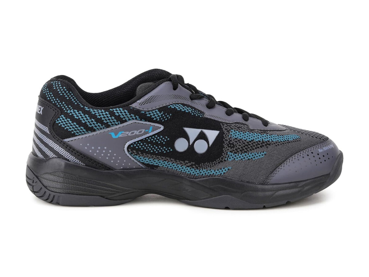 Yonex V200i Badminton Shoes (Cyan/Black)