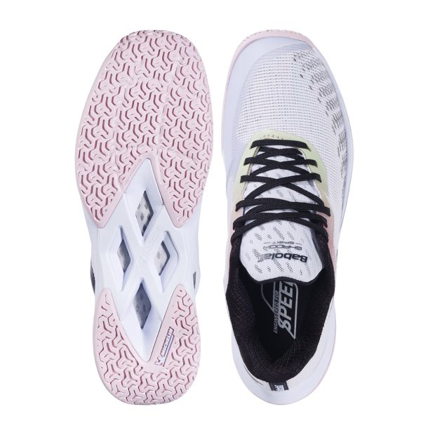 Babolat Shadow Spirit 2 Women Badminton Shoes (White)