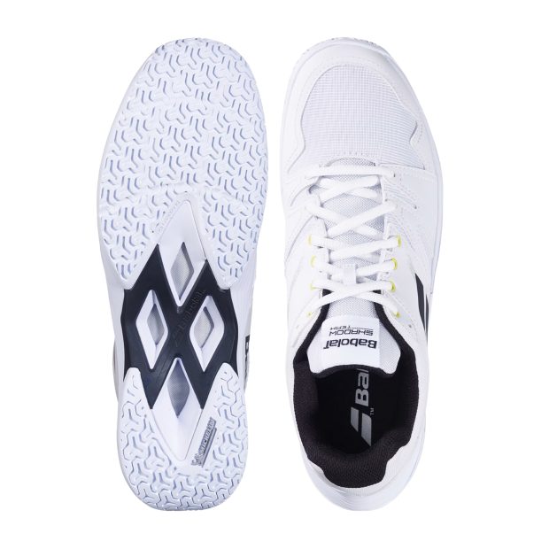 Babolat Shadow Team 2 Badminton Shoes (White)