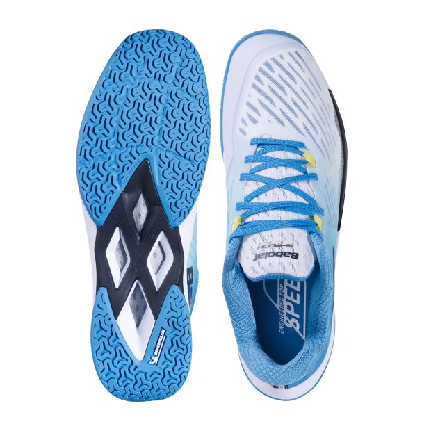 Babolat Shadow Tour 5 Badminton Shoes (Algier Blue)