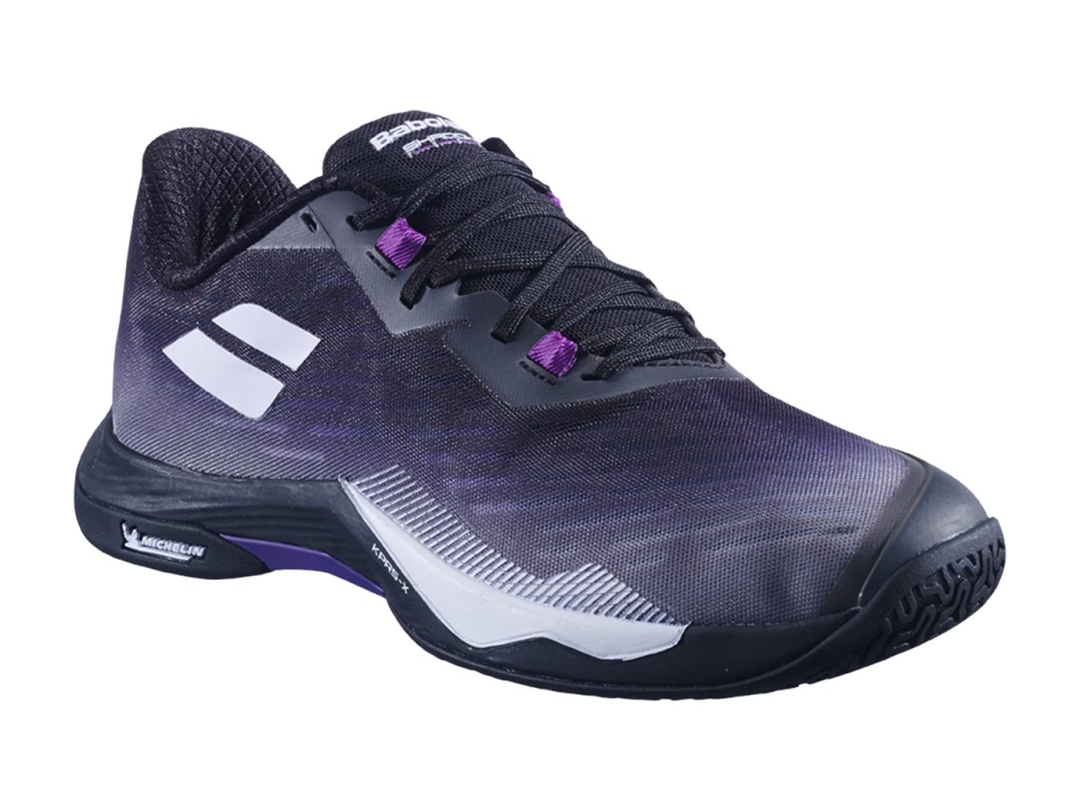 Buy Babolat Shadow Tour 5 Badminton Shoes (Black/Purple) online