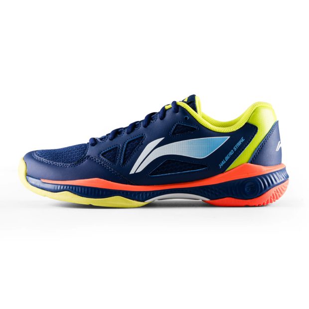 Li-Ning Halberd Strike Badminton Shoes (Blue/Sulphur Spring)