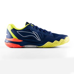 Li-Ning Halberd Strike Badminton Shoes (Blue/Sulphur Spring)