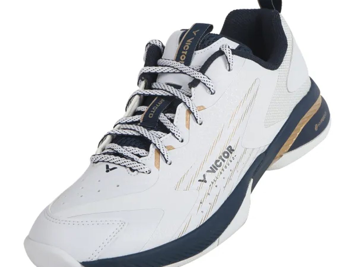 Victor A970 TD IN AX Badminton Shoes (White) - God of Sports