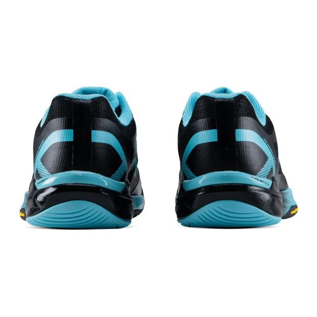 Hundred Phenom Badminton Shoes (Black/Aqua Blue)