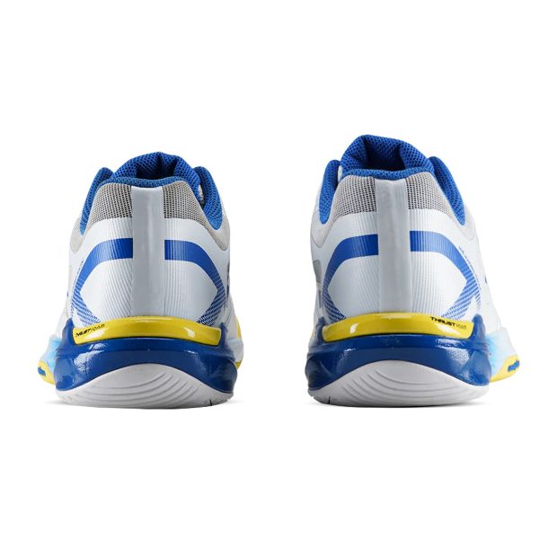 Hundred Phenom Badminton Shoes (White/Blue/Yellow)