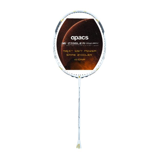 Apacs Z Ziggler Next Gen Badminton Racket (White)