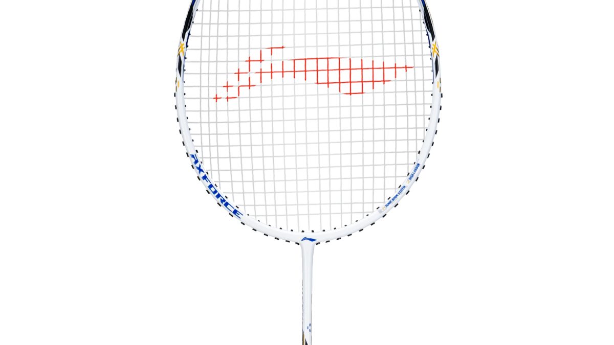 Li-Ning Axforce Blast Badminton Racket (4U) - White/Blue