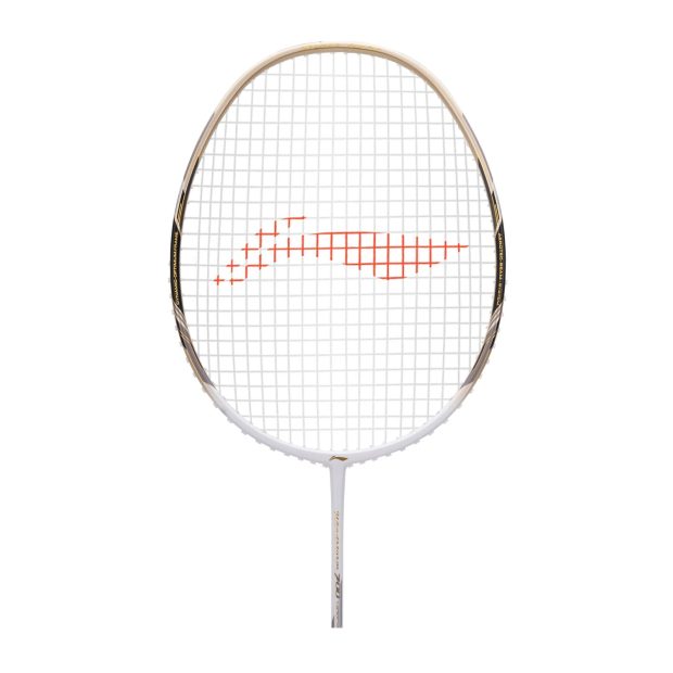 Li-Ning Windstorm 700 SE Badminton Racket (White/Gold)