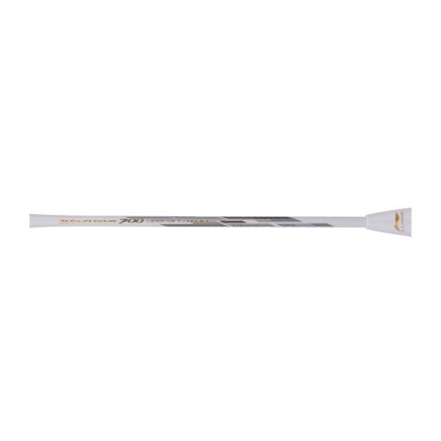 Li-Ning Windstorm 700 SE Badminton Racket (White/Gold)