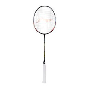 Li-Ning Windstorm 72 Badminton Racket (Black/Charcoal/Peach)