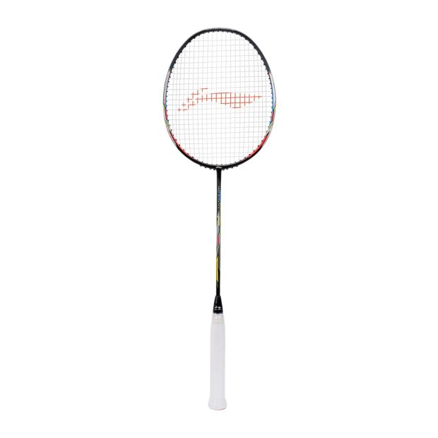 Li-Ning Windstorm 72 Badminton Racket (Black/Charcoal/Peach)