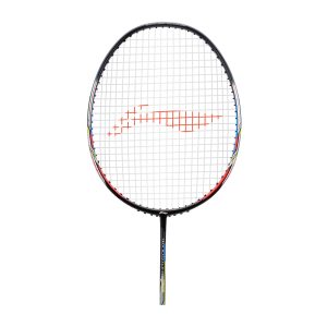Li-Ning Windstorm 72 Badminton Racket (Black/Charcoal/Peach)