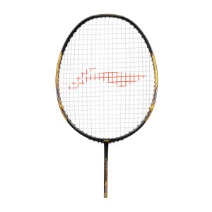 Li-Ning Windstorm 72 Badminton Racket (Black/Gold)