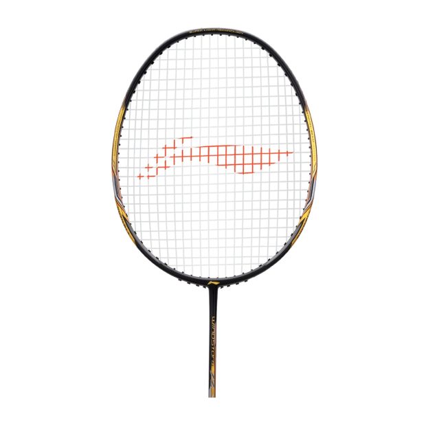 Li-Ning Windstorm 72 Badminton Racket (Black/Gold)