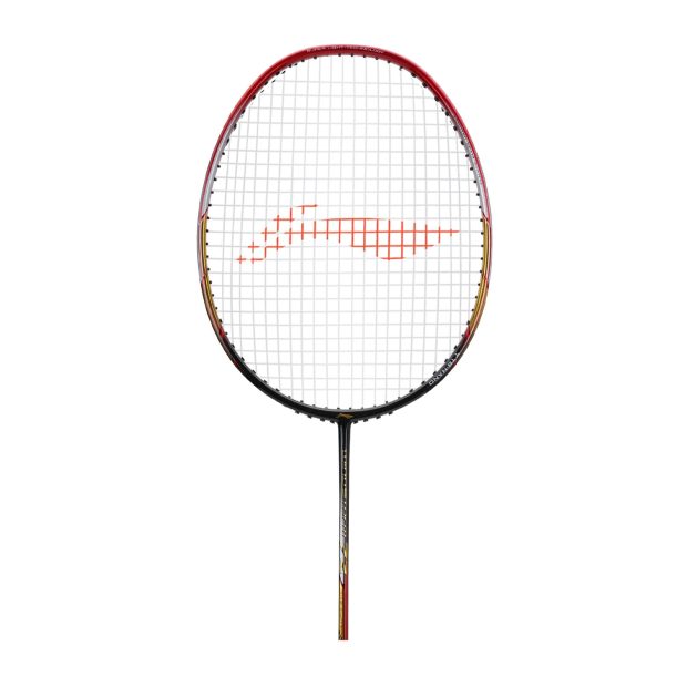 Li-Ning Windstorm 72 Badminton Racket (Black/Red)
