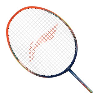 Li-Ning Windstorm 72 Badminton Racket (Navy/Orange)