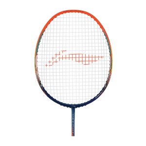 Li-Ning Windstorm 72 Badminton Racket (Navy/Orange)